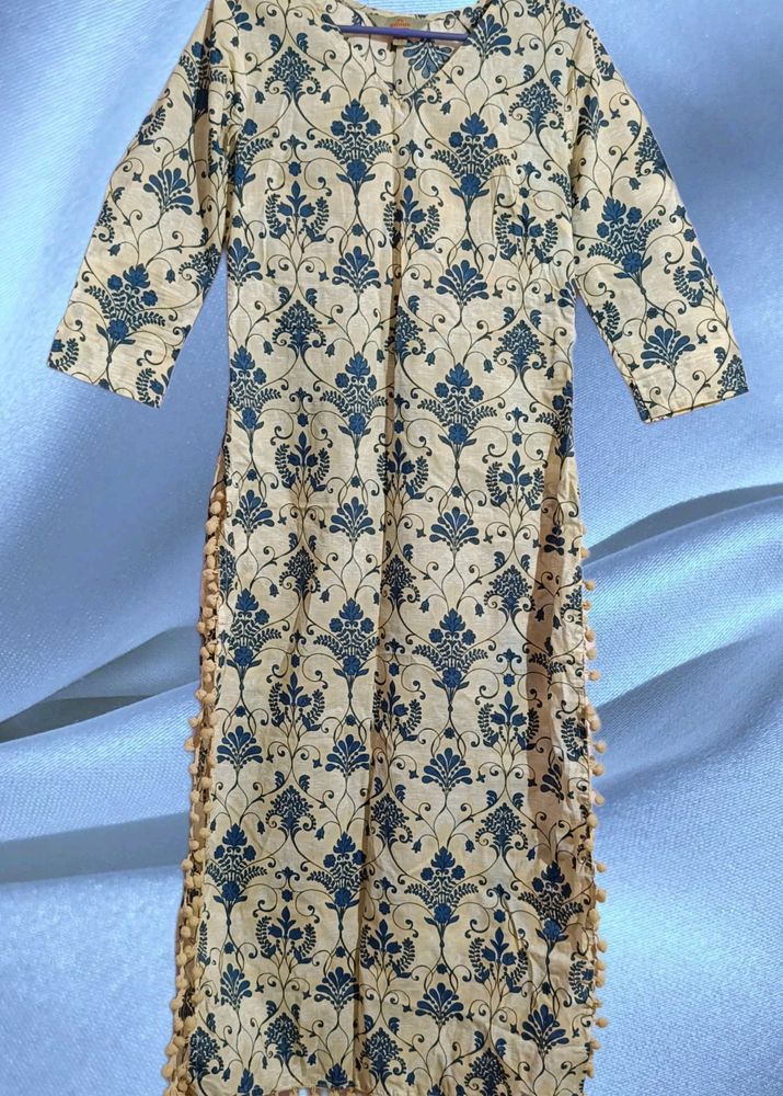 Pure Cotton Printed Kurti