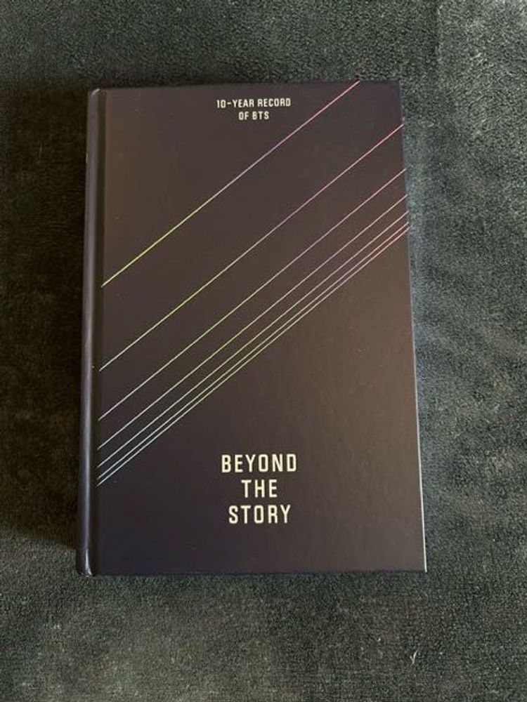 BTS Beyond The Story 10-Year Record Book