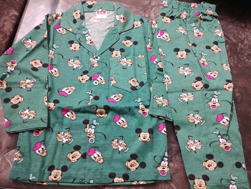 Adorable Mickey Mouse Pajama Set