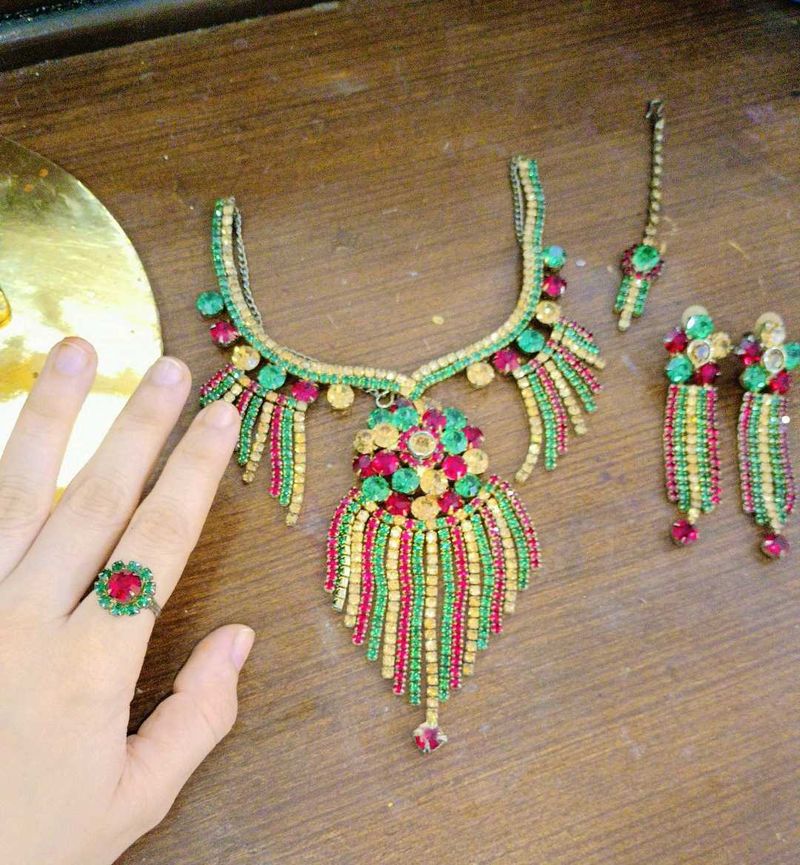 Vibrant Ethnic Jewellery Set
