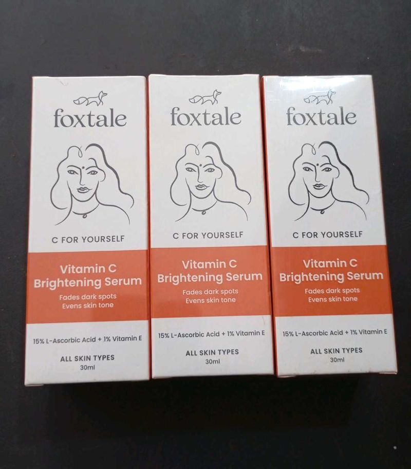 Foxtale Vitamin C Brightening Serum (30ml)