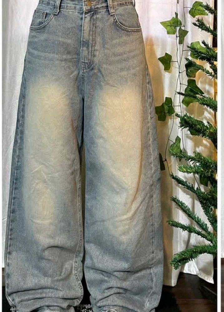 tagged Vintage savana Wash Wide Leg Jeans