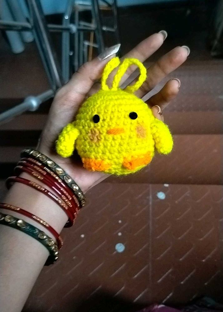 Crochet Chick charm
