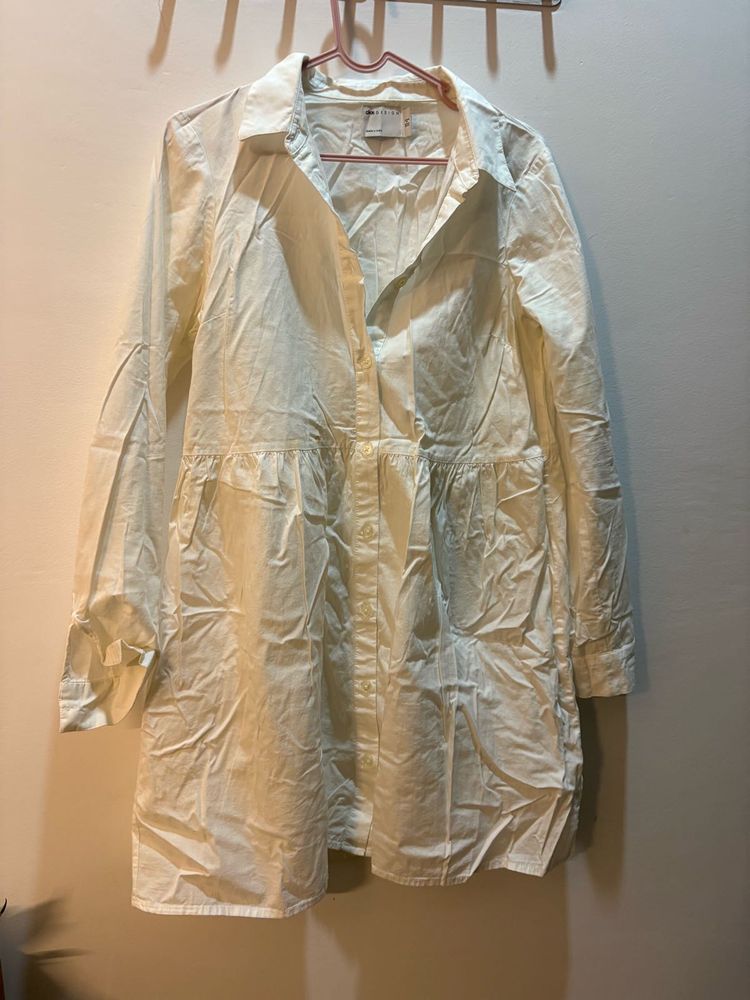 White Shirt Dress