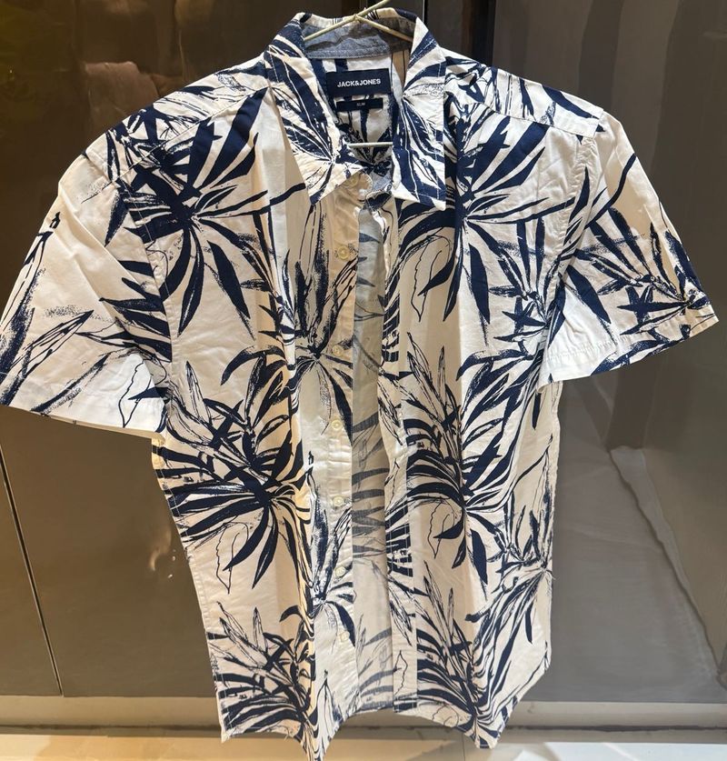 JACK &amp; JONES Tropical Print Shirt