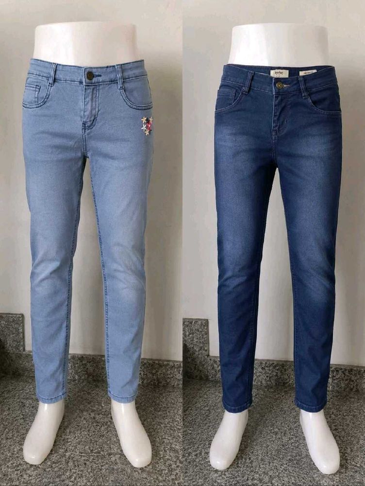 🎀COMBO DenimJeans - Light &amp; Dark Wash