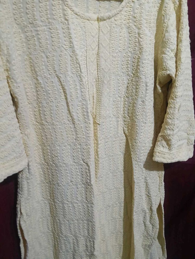 Elegant Chikankari Kurta