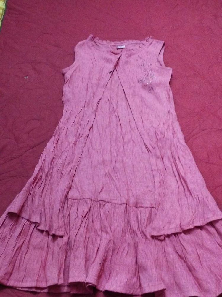 Beautiful Pink Ethnic Gown