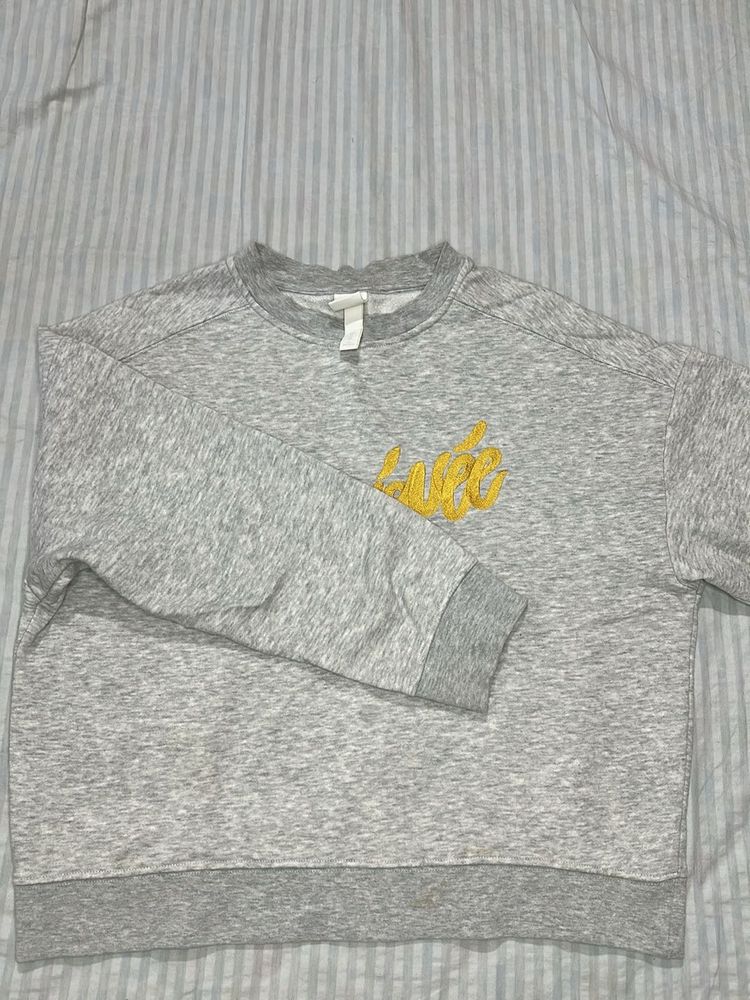 Cozy Grey Sweatshirt