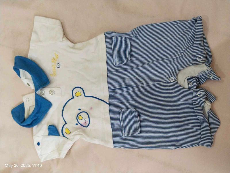 Cute Baby Bear Romper Premium fabric