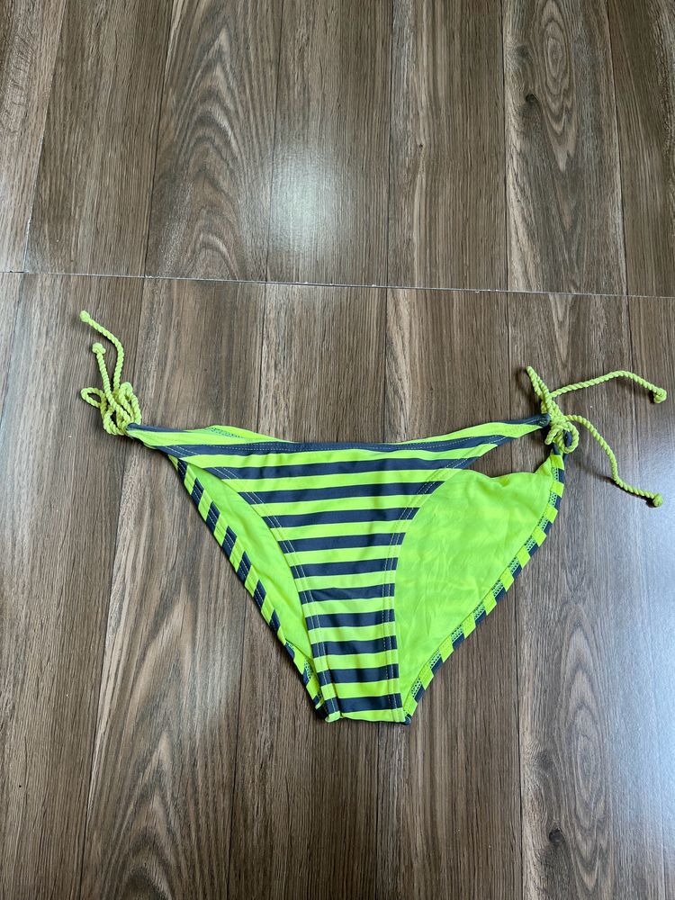 Fluorescent Blue And Green Bikini Bottom