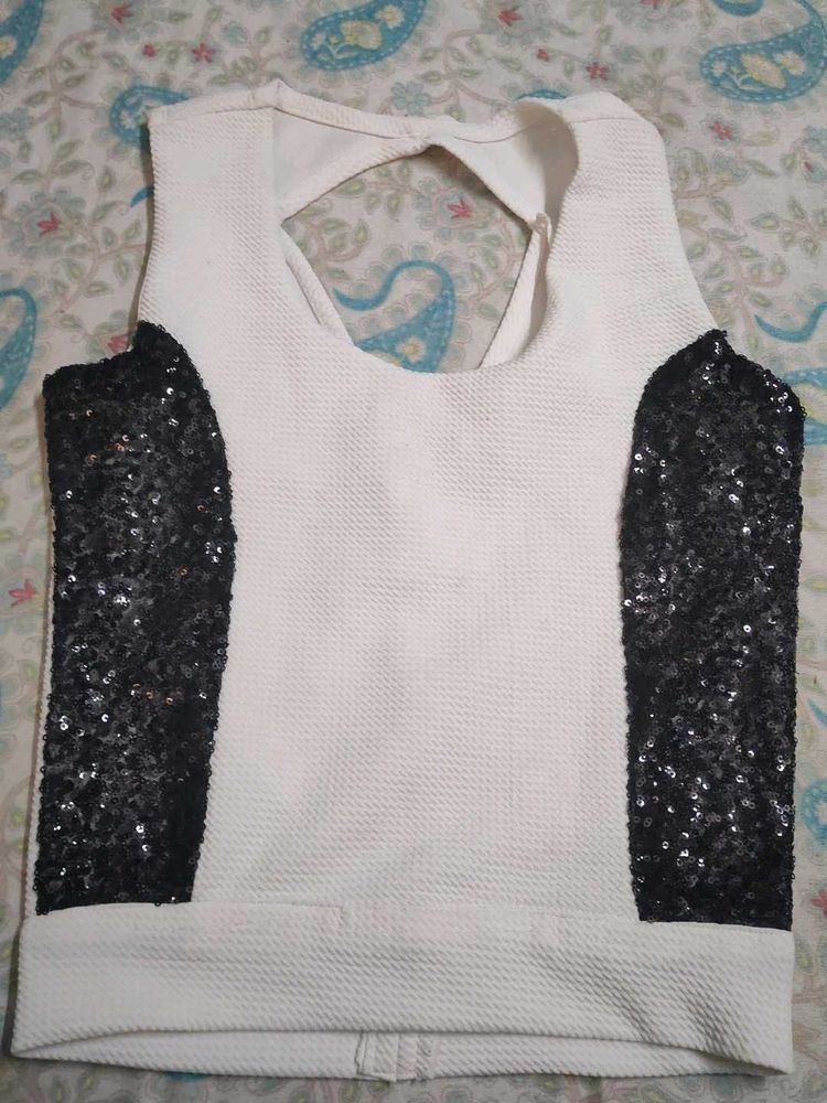Sparkly Sequin Sleeve Top