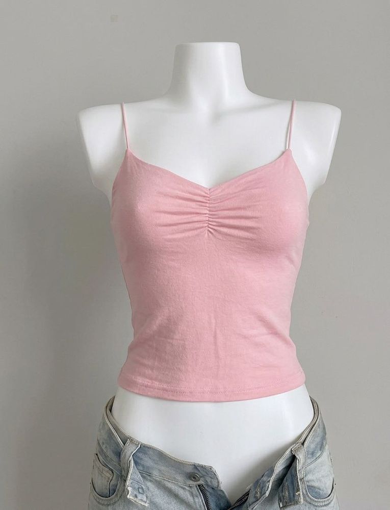 pink beautiful top with lining inside