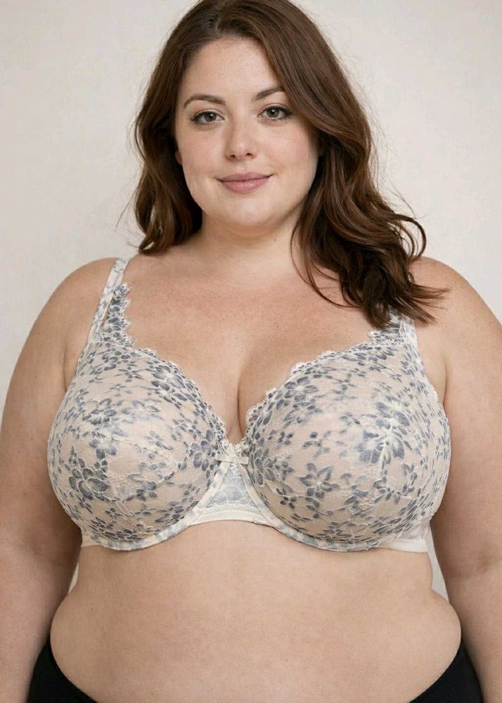 Women Plus Lace Bra 105D