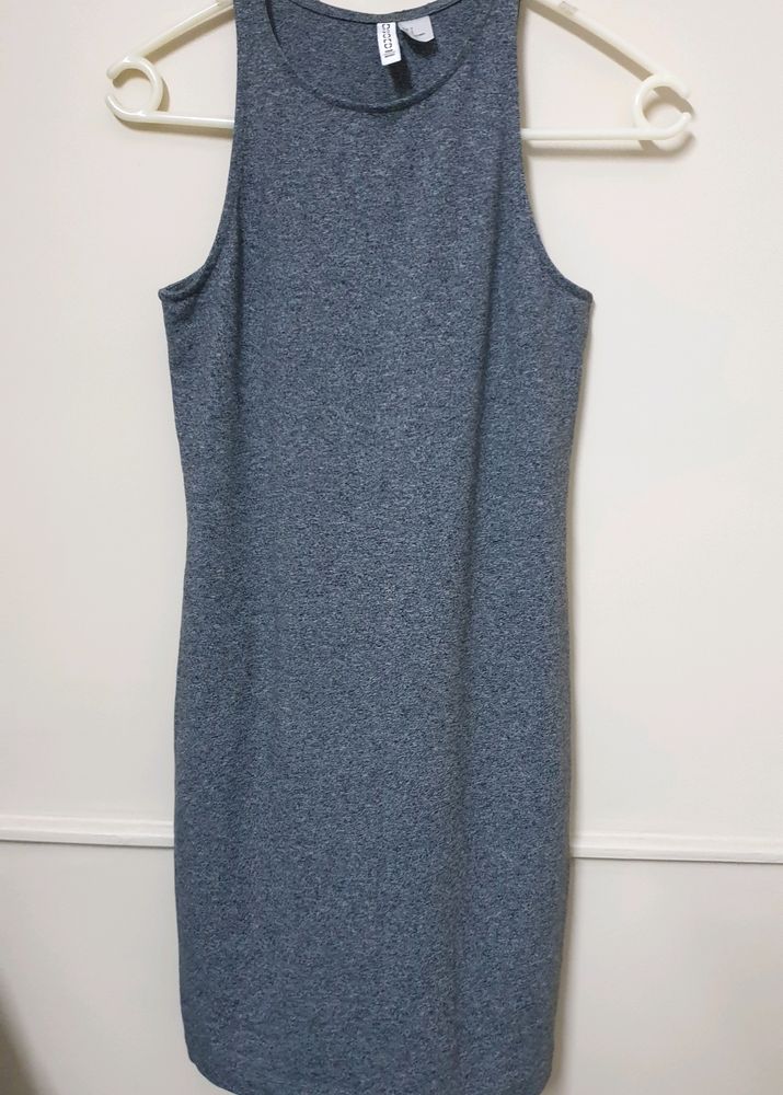 H&amp;M Divided Grey Dress- S