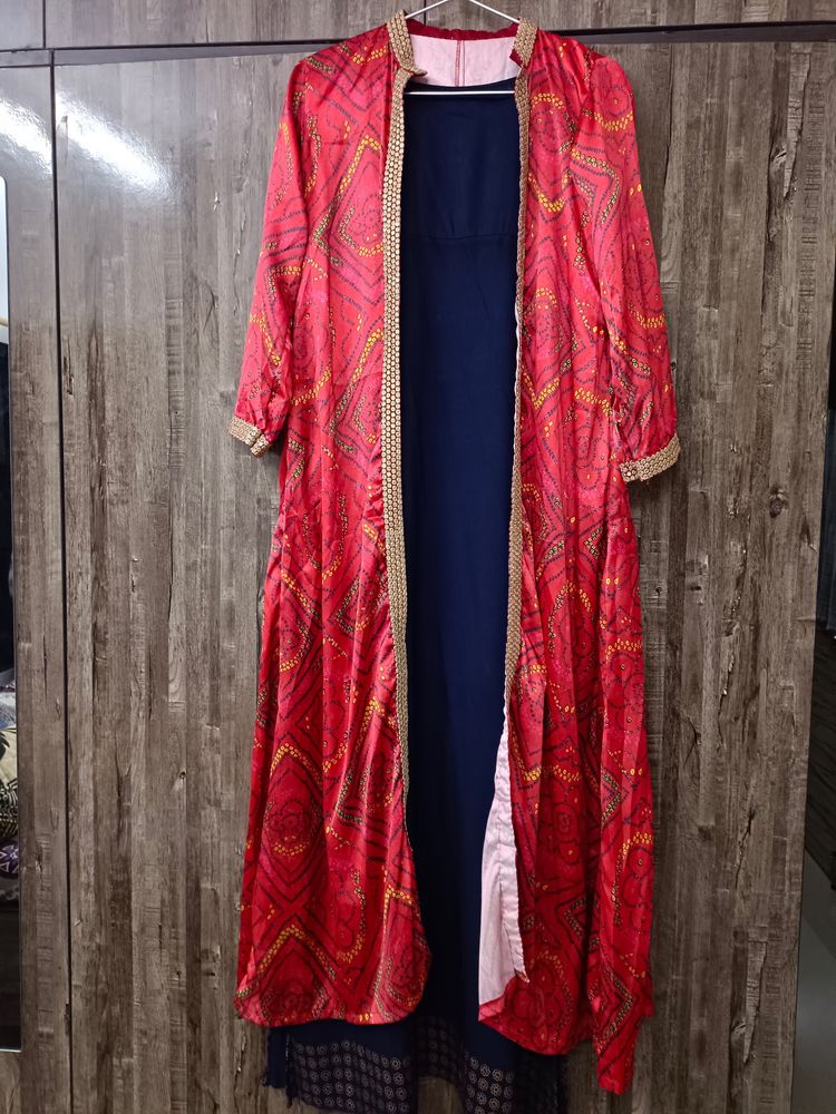 Bandhani Jacket Dress