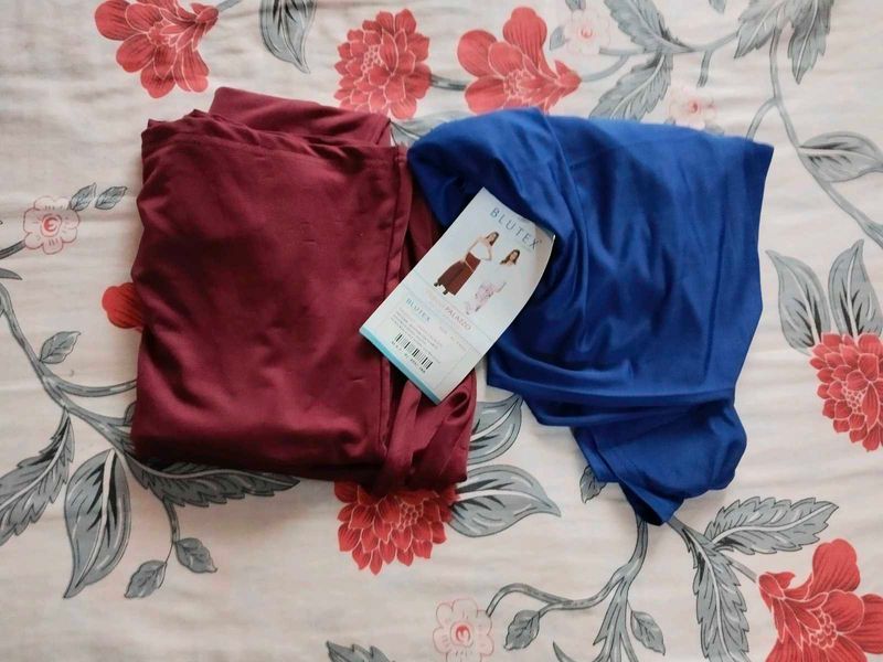 Combo of new Palazo pants white and maroon