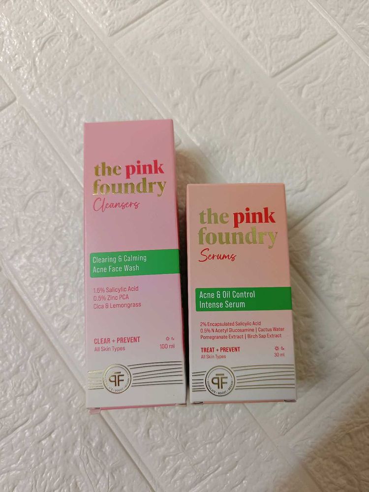 The Pink Foundry Acne Set