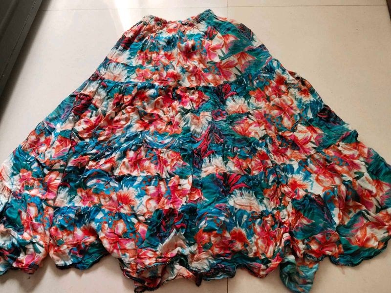 Y2K beach skirts