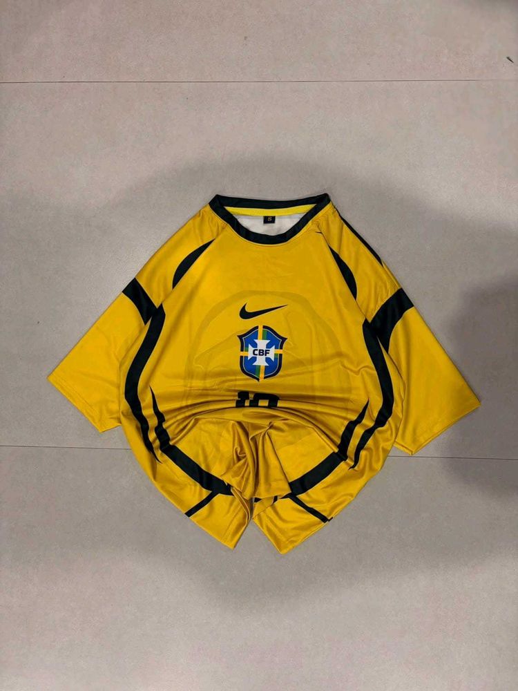 Vintage Brazil Nike Football Jersey