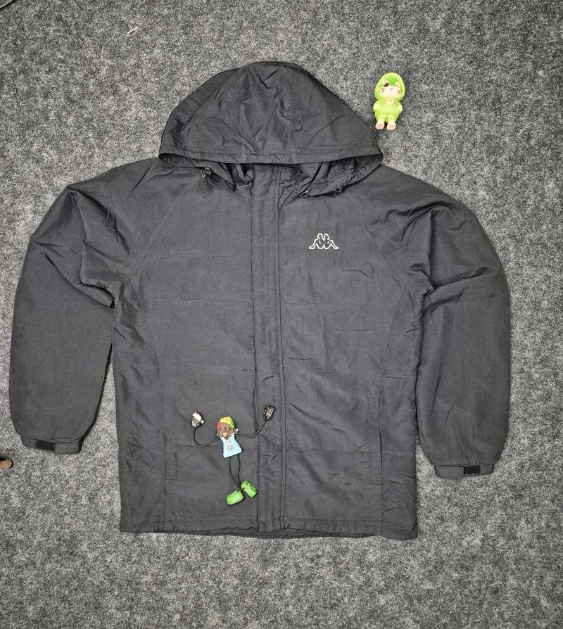 Kappa Black Hooded Jacket