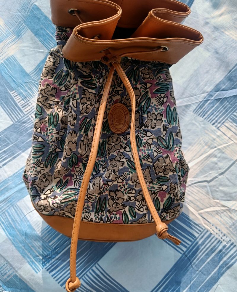 Large Bucket Bag From Hong Kong Flea Market