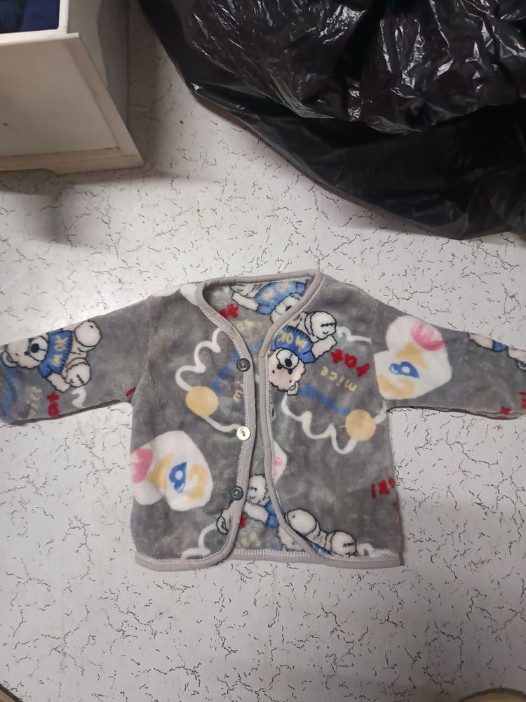 Cute Baby Fleece Cardigan