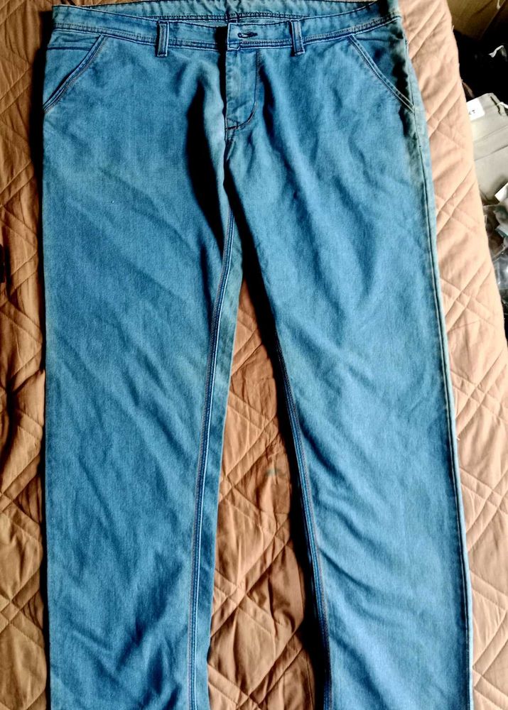 mens Light Blue Denim Jeans