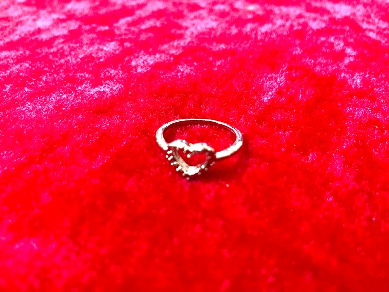 Dazzling Heart shaped ring for girls ✨