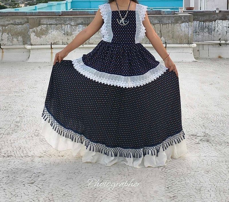 selfdesing Elegant Polka Dot choli