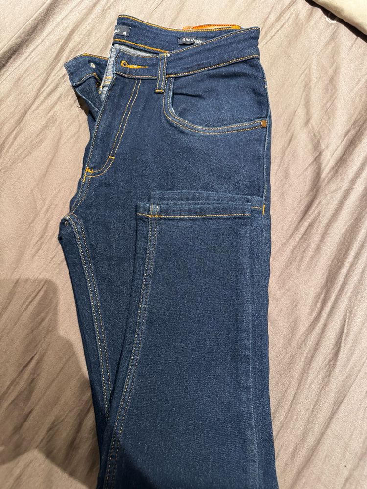 Classic Blue Denim Jeans