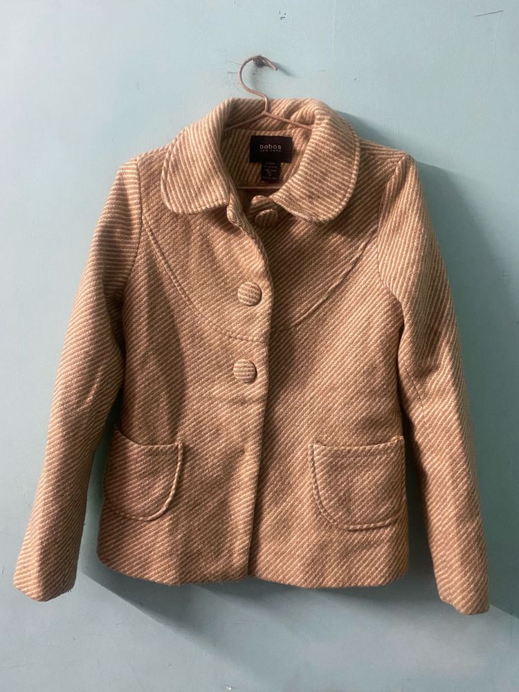 Striped Beige Jacket