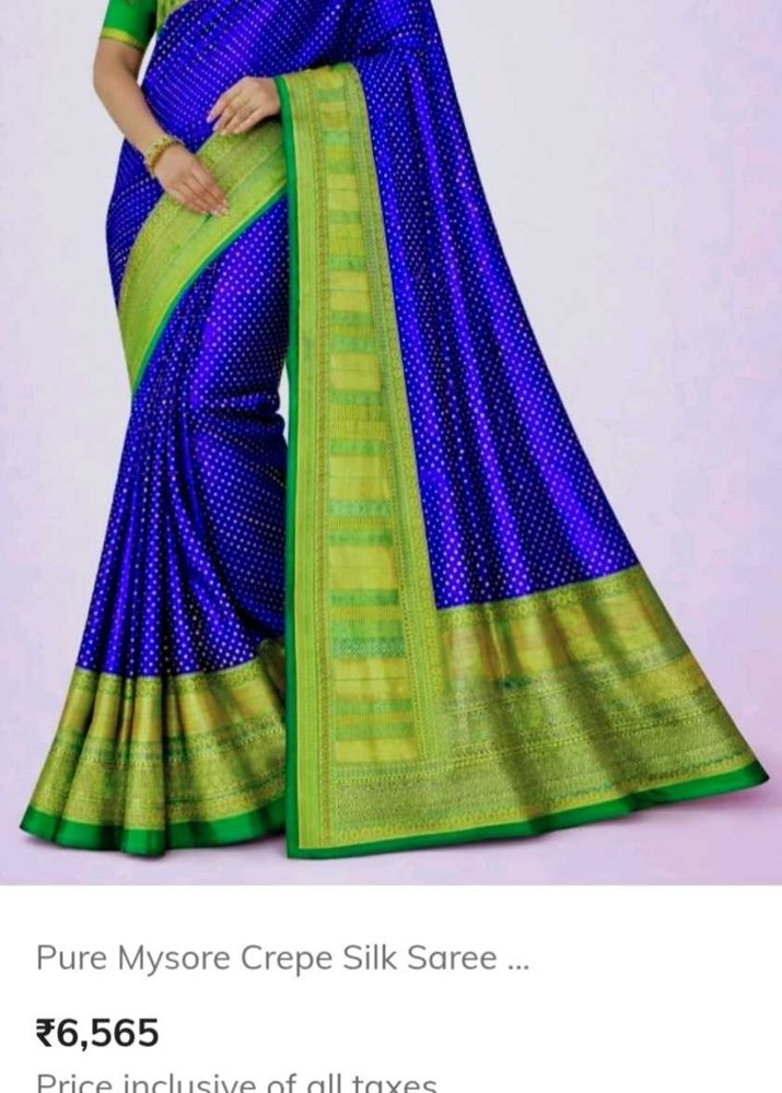 Elegant Pure Silk Saree
