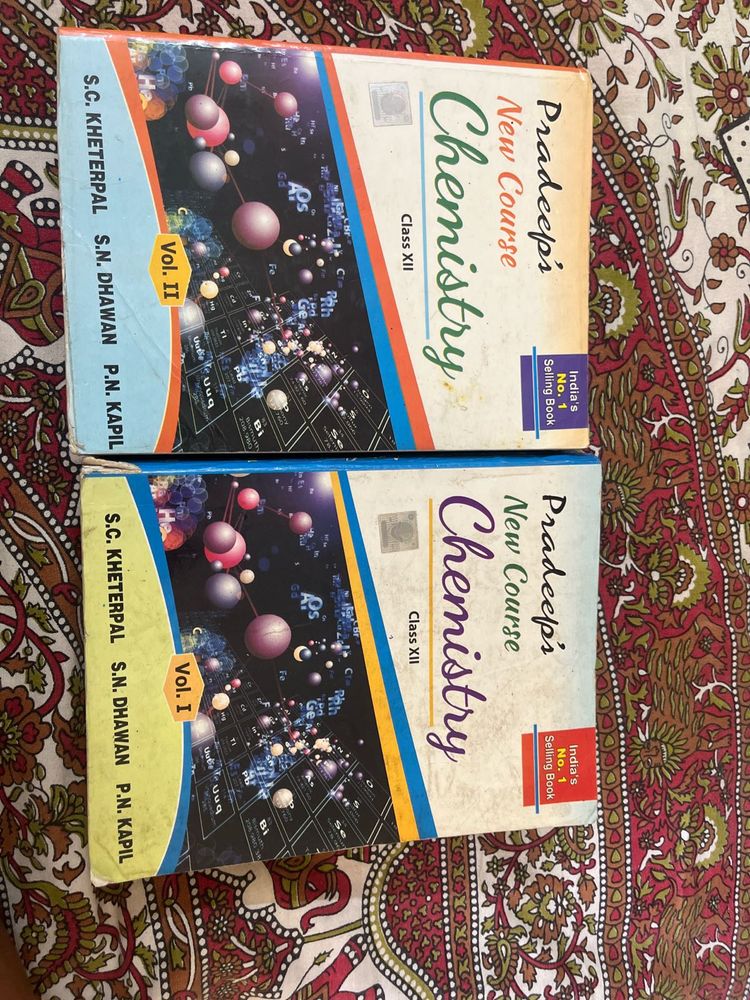 Pradeep's New Course Chemistry Class XII Books