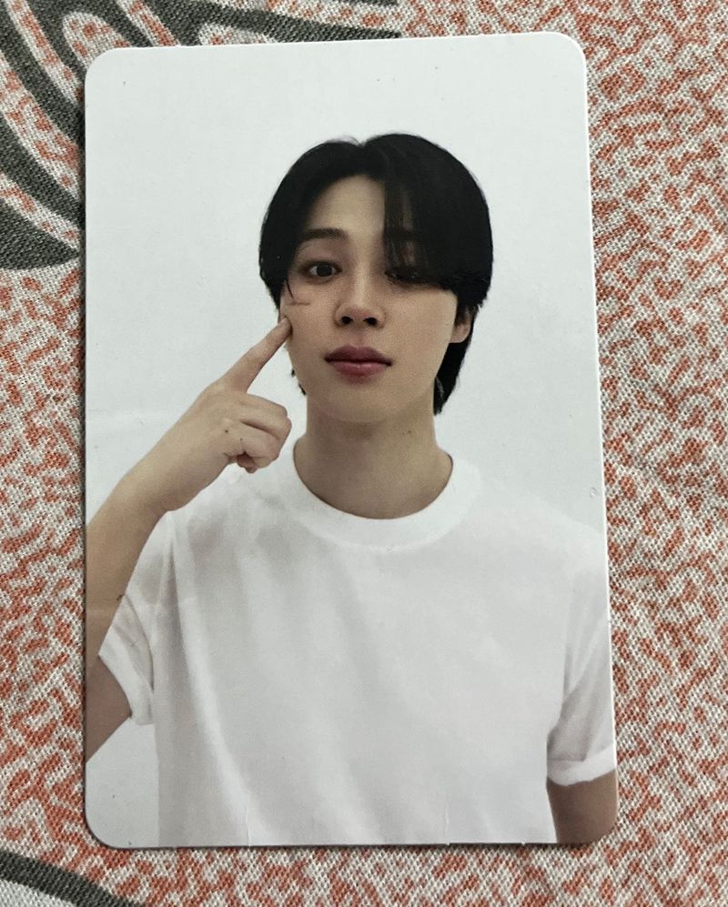 Bts Jimin Official Photocard.