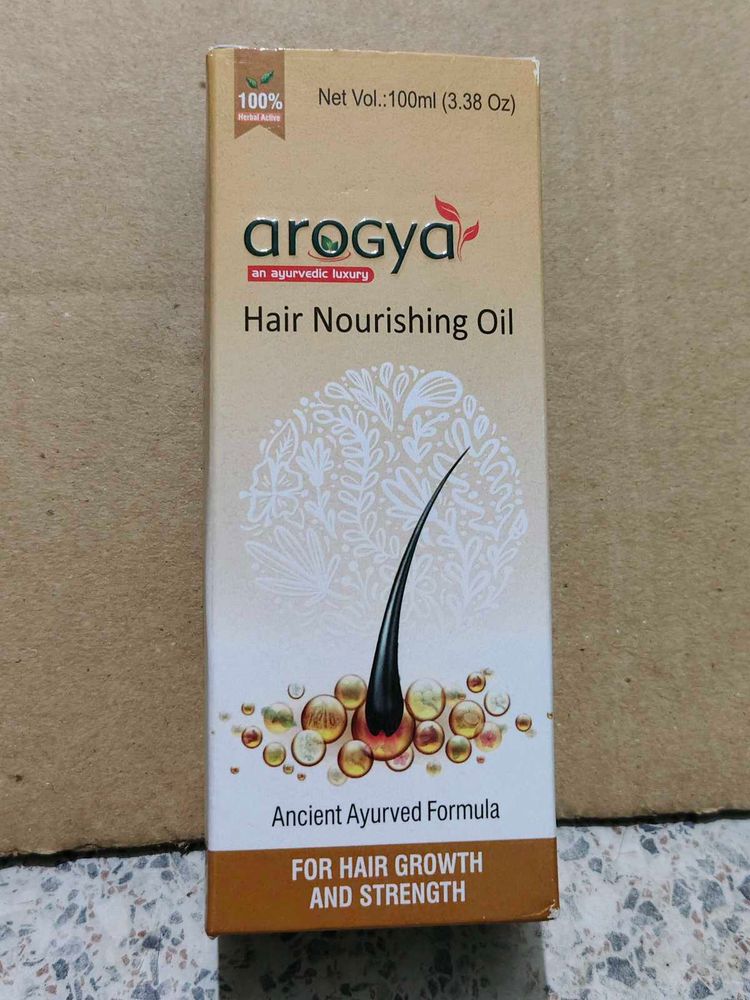 Arogya Hair Nourishing Oil - Ayurvedic