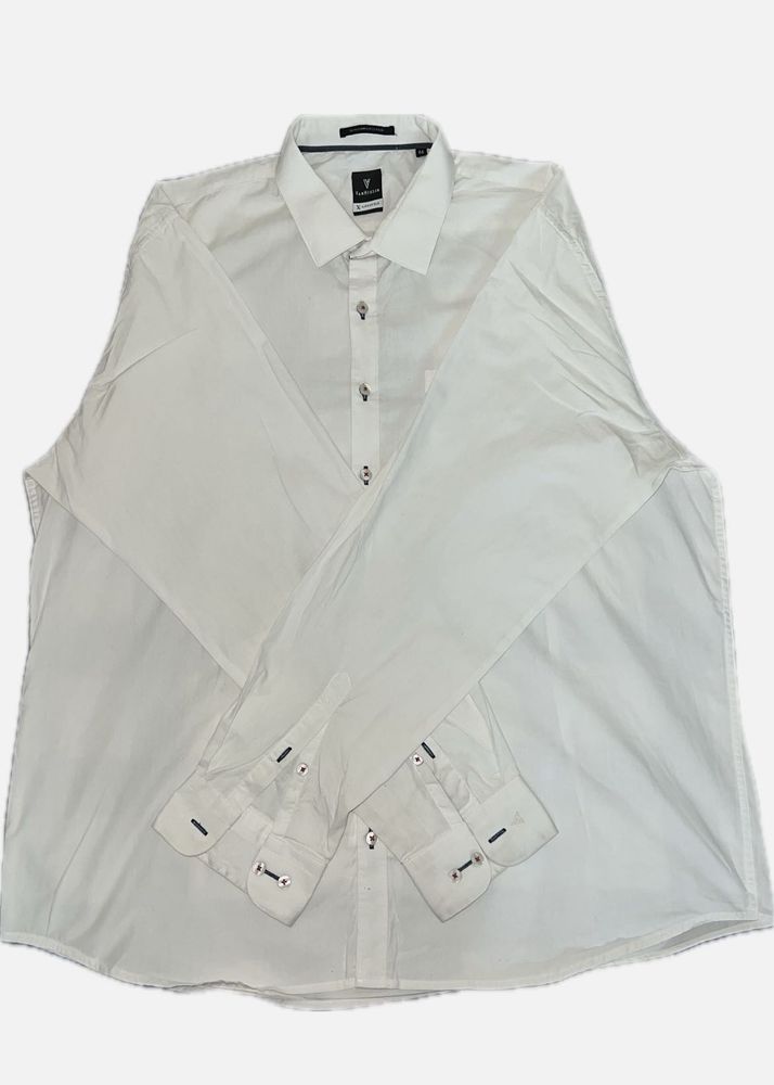VAN HEUSAN WHITE SHIRT | size 44/L