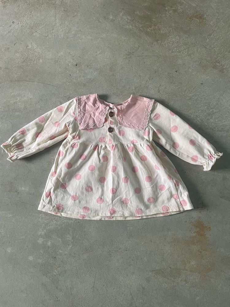 Cute Polka Dot Baby Dress