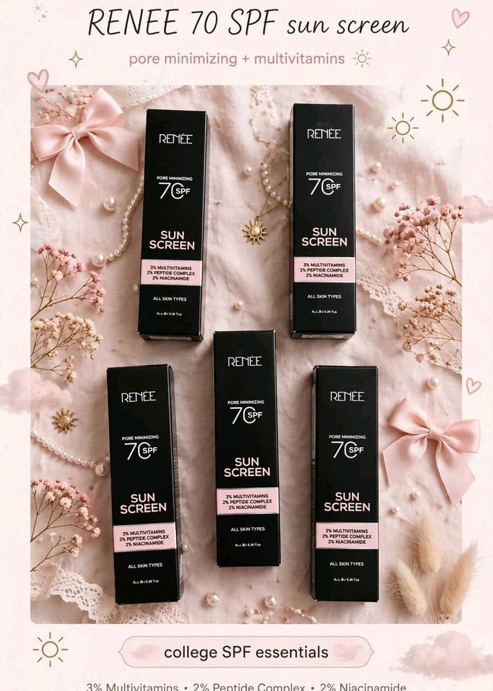 PACK OF 5 Renee Sunscreen SPF 70
