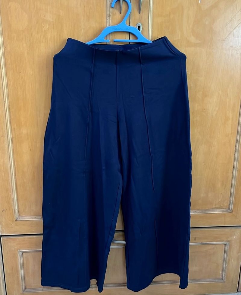 Formal Blue Pallazo Pants