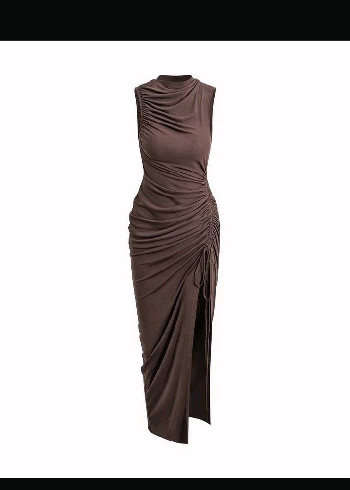Chic Ruched Dress