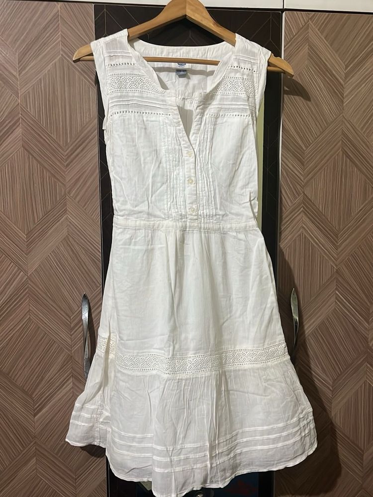 Chic White Sundress