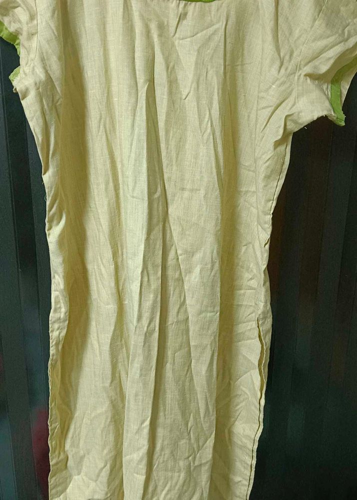 Elegant Yellow Kurta