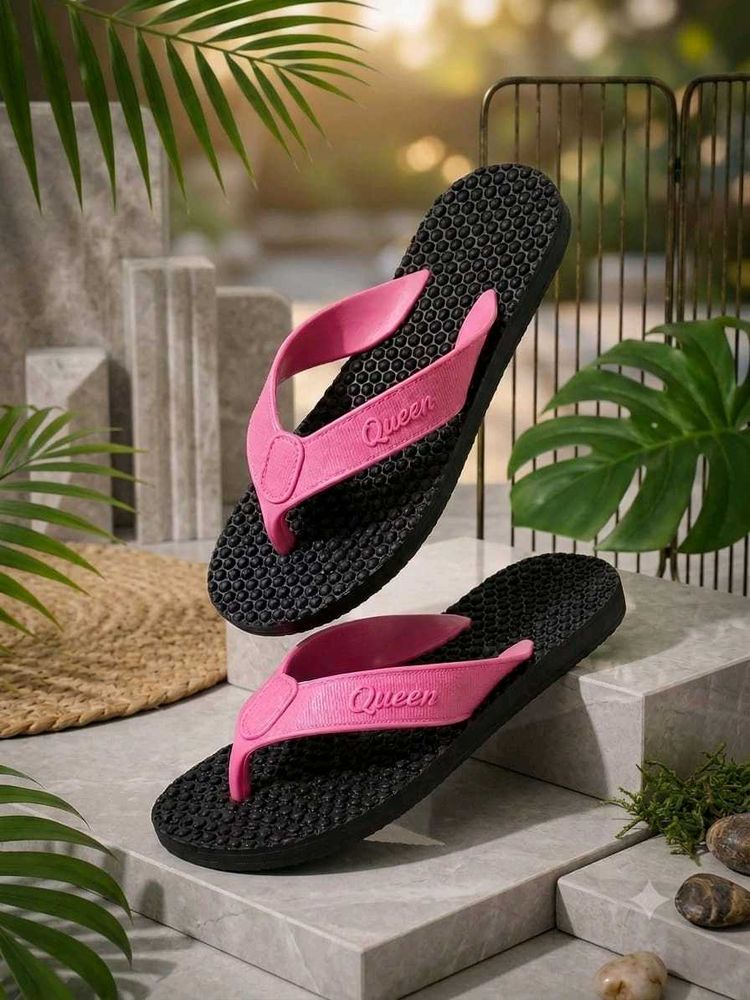 Stylish Pink Flip-Flops