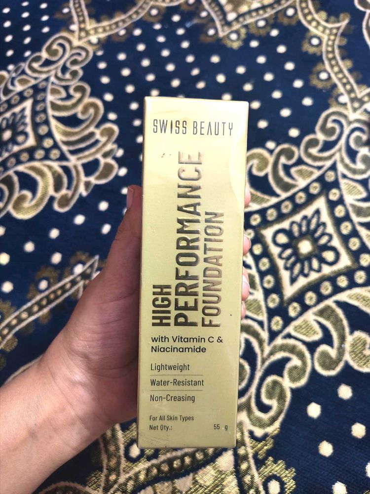 Swiss Beauty High Performance Foundation Rose Blus