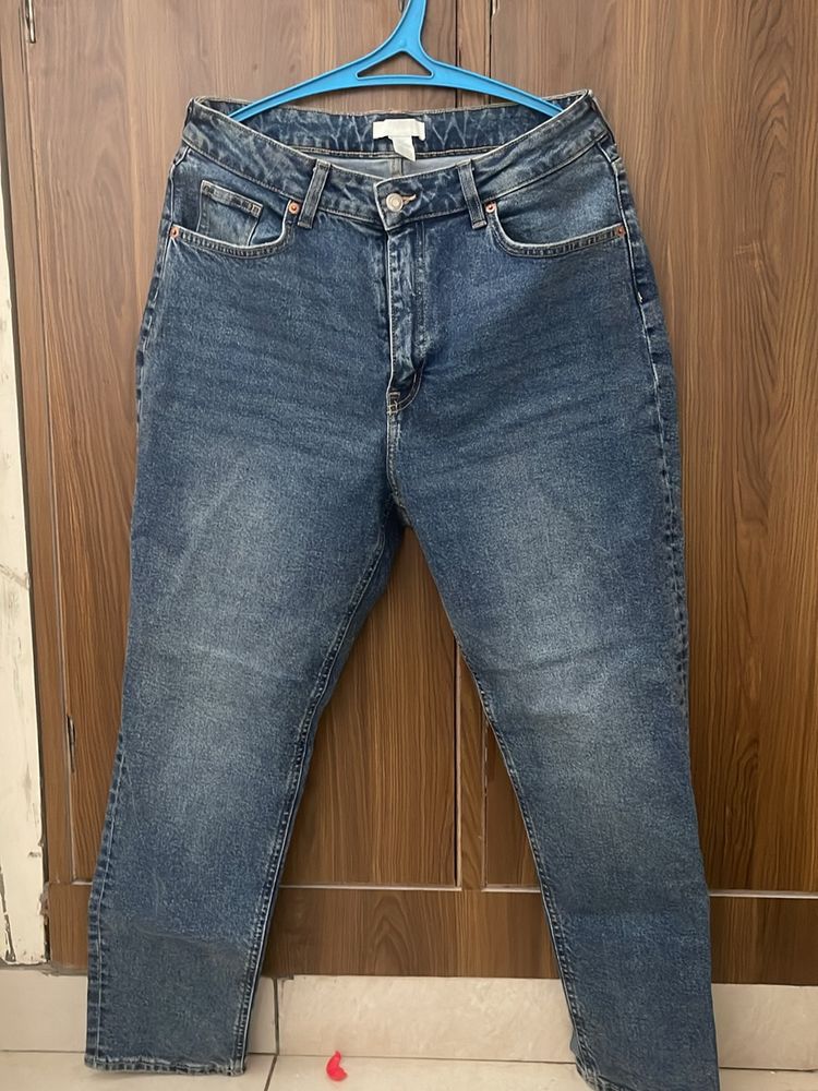 Navy Blue Jeans-H&amp;M