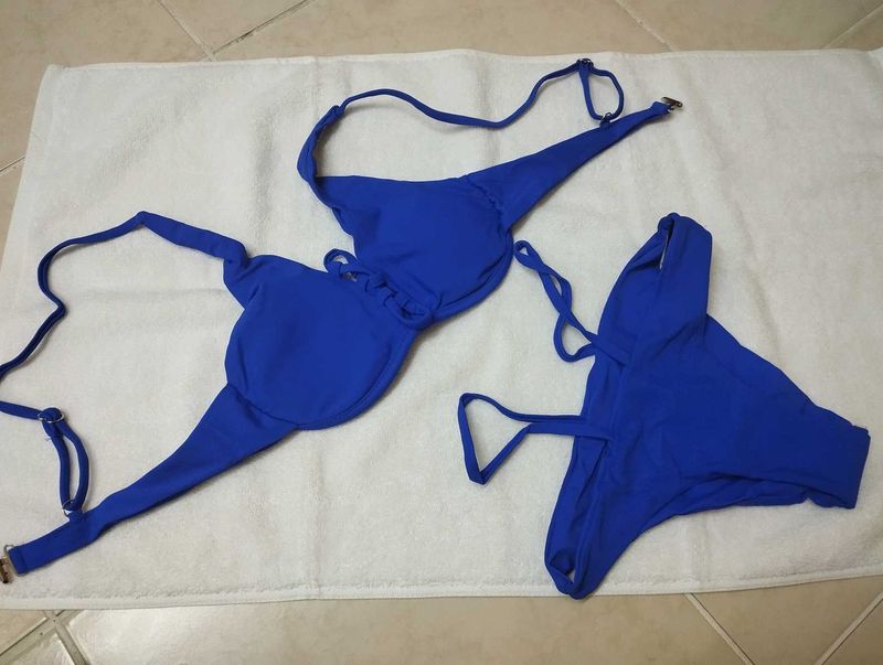 Blue Bikini Set. size S