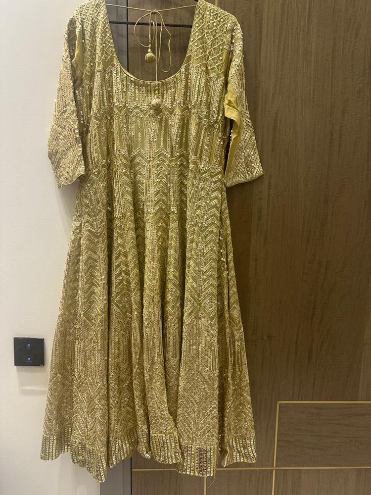 last price Embellished Anarkali suit set