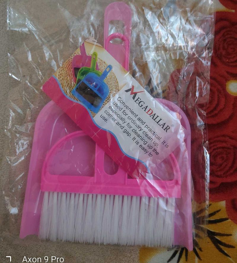 Pink Mini Brush and Dustpan Set