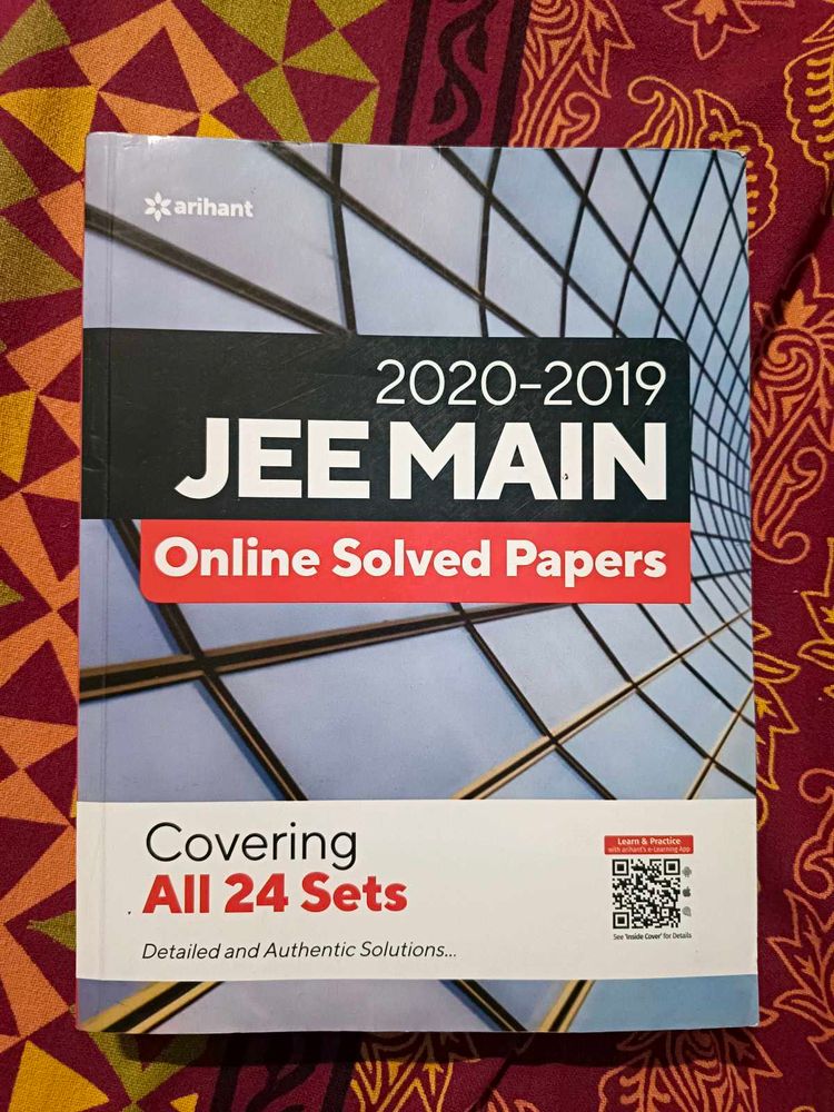 Jee Mains Mock Papers Book PYQ